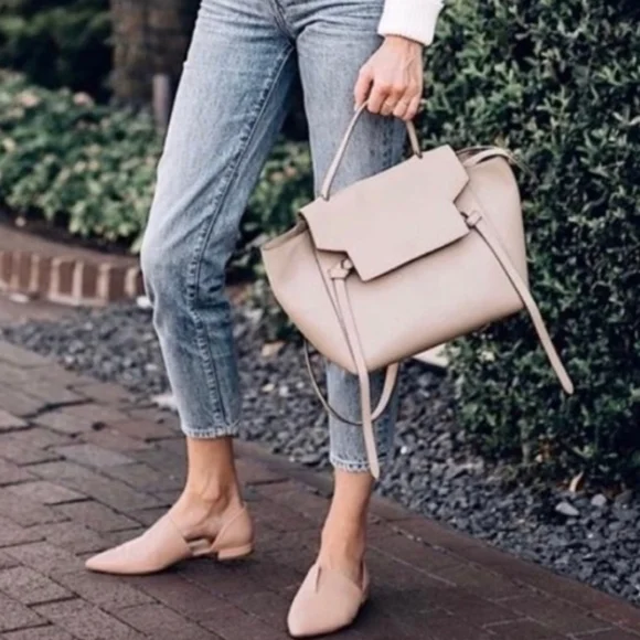 Vince Tan Leather Flats - Picture 2 of 12